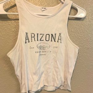Garage Arizona Logo muscle tee size large